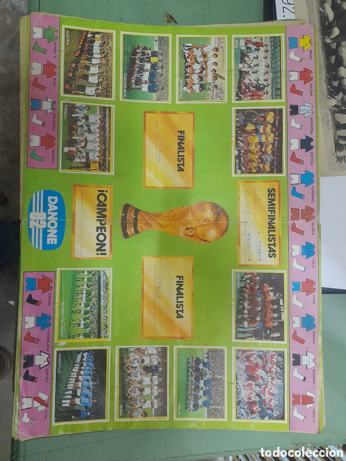 &Aacute;lbum de f&uacute;tbol completo: Futbol acci&oacute;n Danone - Foto 4