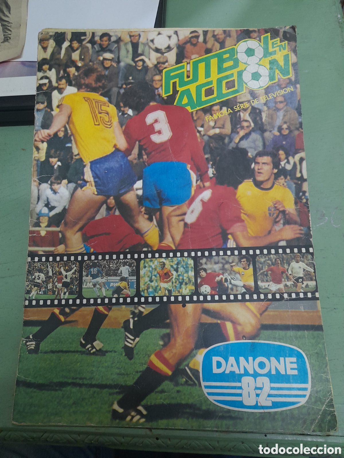 &Aacute;lbum de f&uacute;tbol completo: Futbol acci&oacute;n Danone - Foto 1