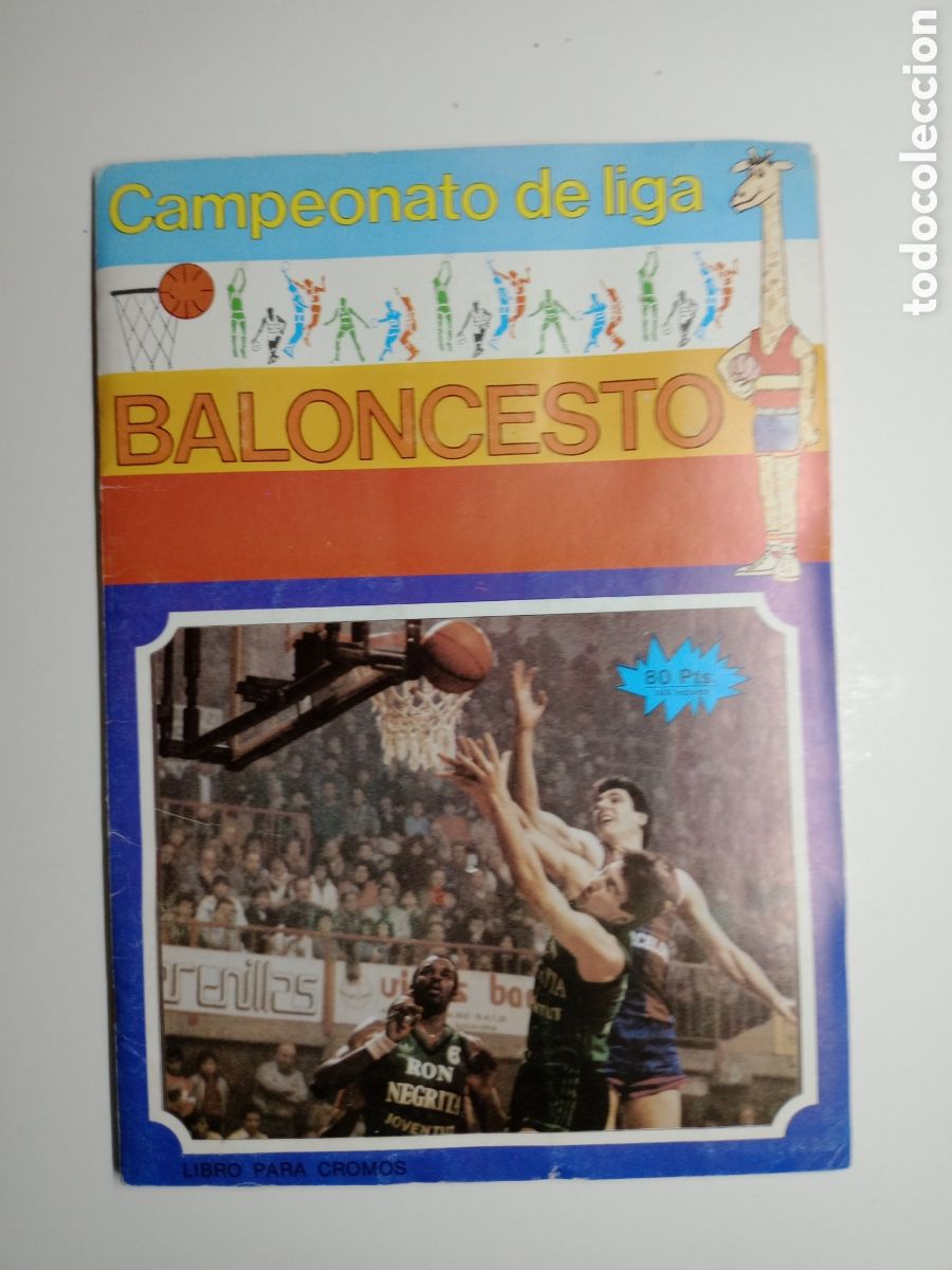 Caderneta de futebol completa: BALONCESTO 86-87 MERCHATE COMPLETO