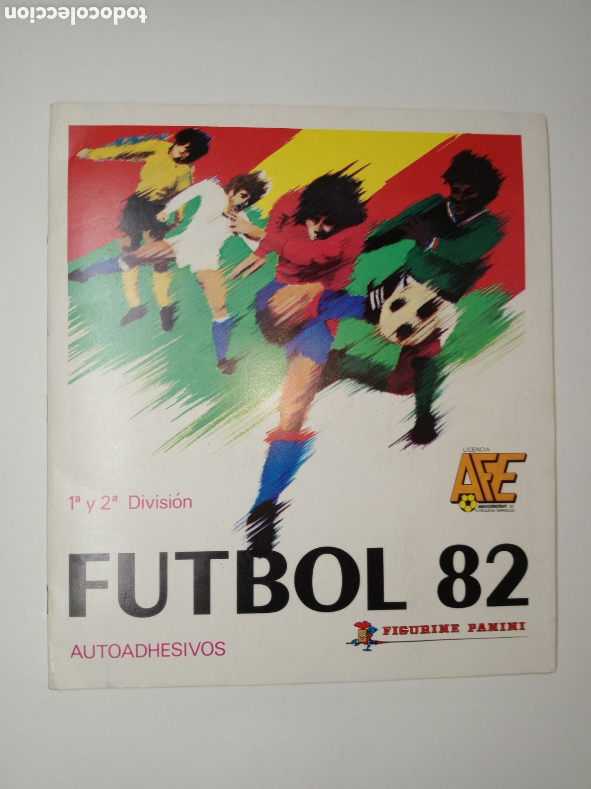 Caderneta de futebol completa: ALBUM COMPLETO FUTBOL 82 PANINI