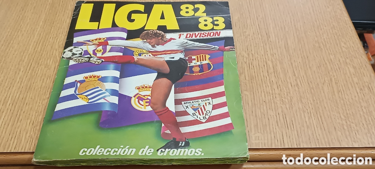 &Aacute;lbum di calcio completo: &Aacute;lbum de cromos de futbol - LIGA 82/83 - 1&deg; DIVISION - EDITORIAL ESTE - COMPLETO + 55 CROMOS DOBLES