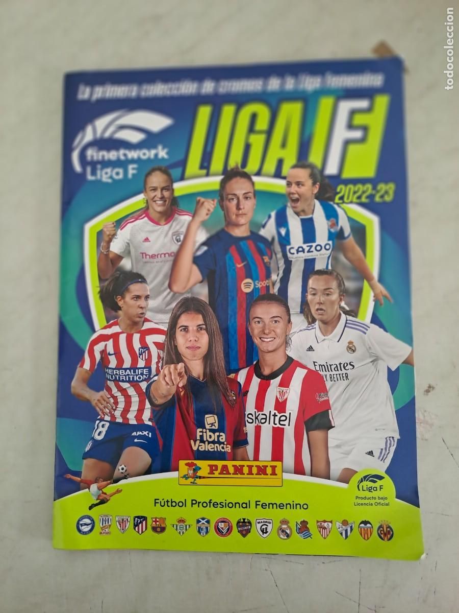 &Aacute;lbum de f&uacute;tbol completo: &Aacute;lbum completo liga f 2022-23, Panini en buen estado