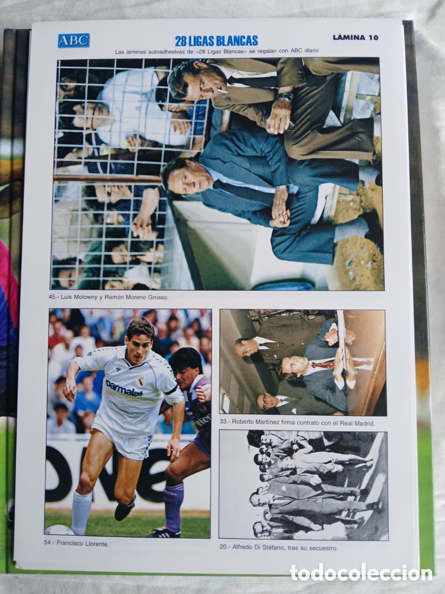 &Aacute;lbum de f&uacute;tbol completo: 2001 LAS 28 LIGAS BLANCAS ABC - Foto 10