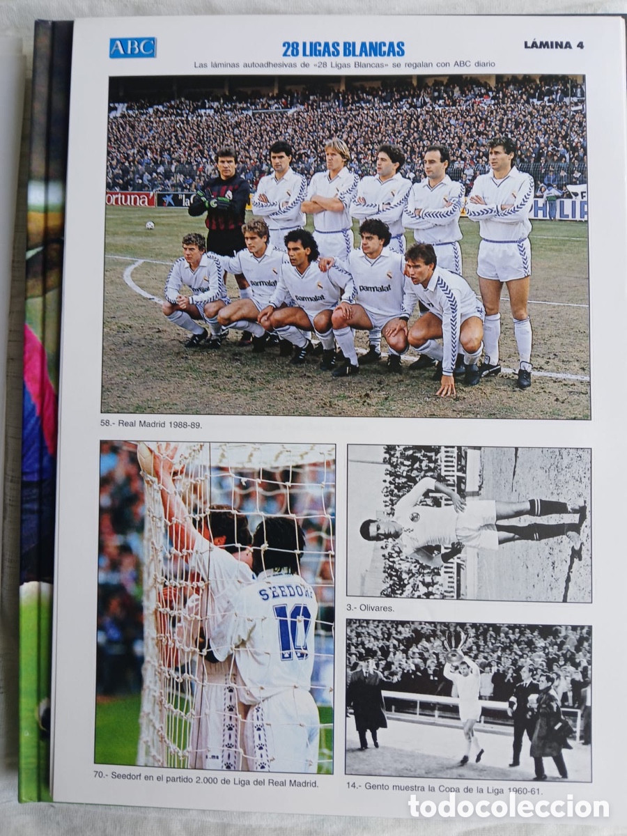 &Aacute;lbum de f&uacute;tbol completo: 2001 LAS 28 LIGAS BLANCAS ABC - Foto 13