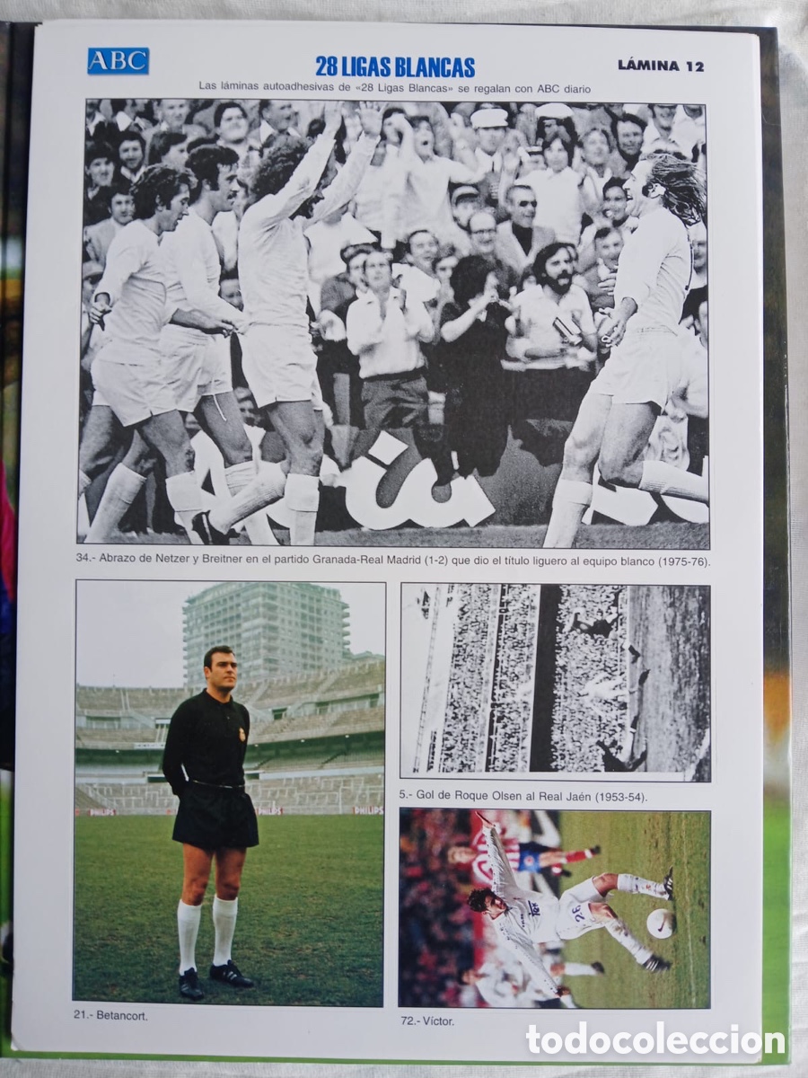 &Aacute;lbum de f&uacute;tbol completo: 2001 LAS 28 LIGAS BLANCAS ABC - Foto 14