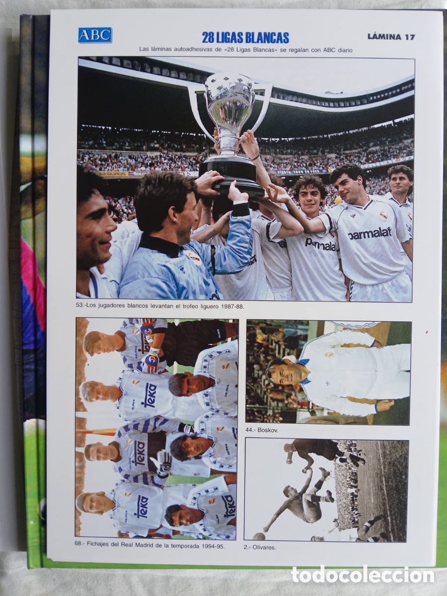 &Aacute;lbum de f&uacute;tbol completo: 2001 LAS 28 LIGAS BLANCAS ABC - Foto 24