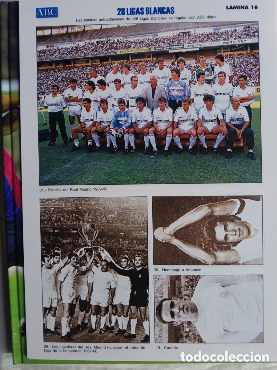 &Aacute;lbum de f&uacute;tbol completo: 2001 LAS 28 LIGAS BLANCAS ABC - Foto 25