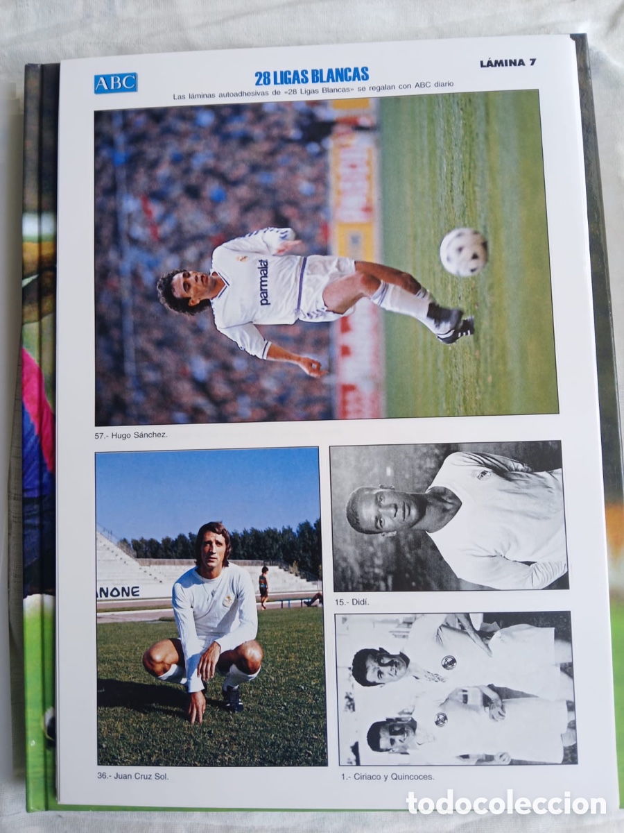 &Aacute;lbum de f&uacute;tbol completo: 2001 LAS 28 LIGAS BLANCAS ABC - Foto 26