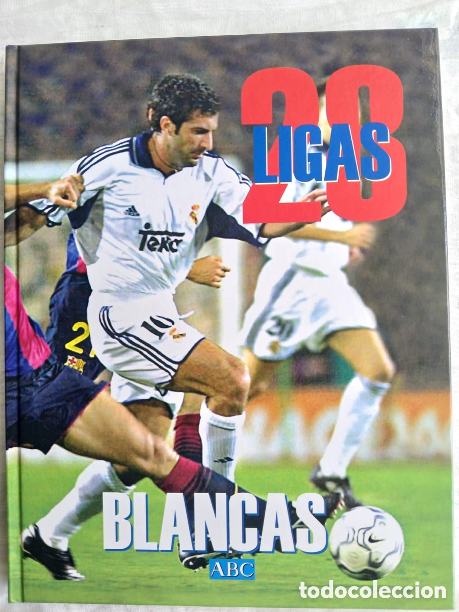 &Aacute;lbum de f&uacute;tbol completo: 2001 LAS 28 LIGAS BLANCAS ABC - Foto 1