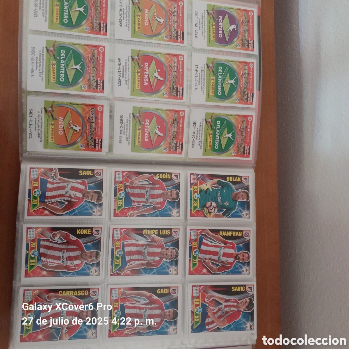 &Aacute;lbum de f&uacute;tbol completo: Adrenalyn 16 17 completa - Foto 3