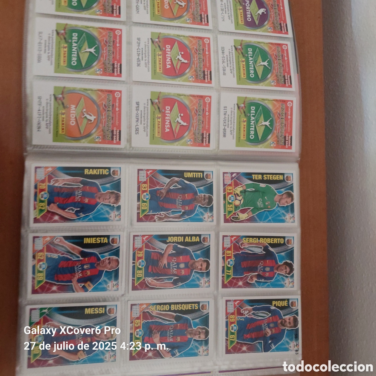 &Aacute;lbum de f&uacute;tbol completo: Adrenalyn 16 17 completa - Foto 5