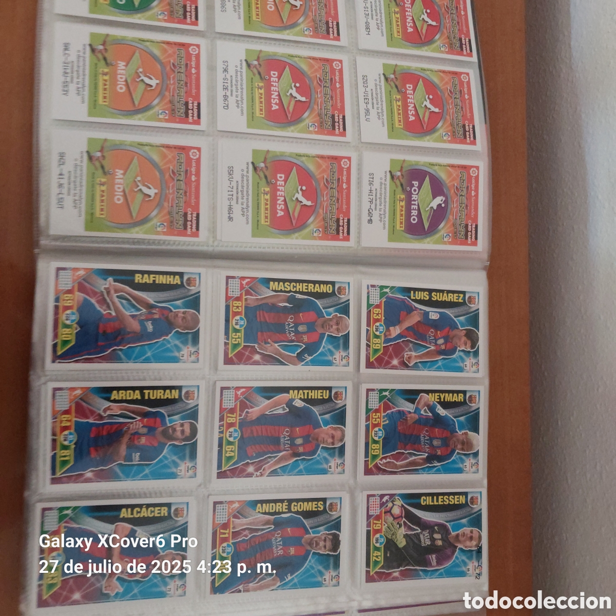 &Aacute;lbum de f&uacute;tbol completo: Adrenalyn 16 17 completa - Foto 6