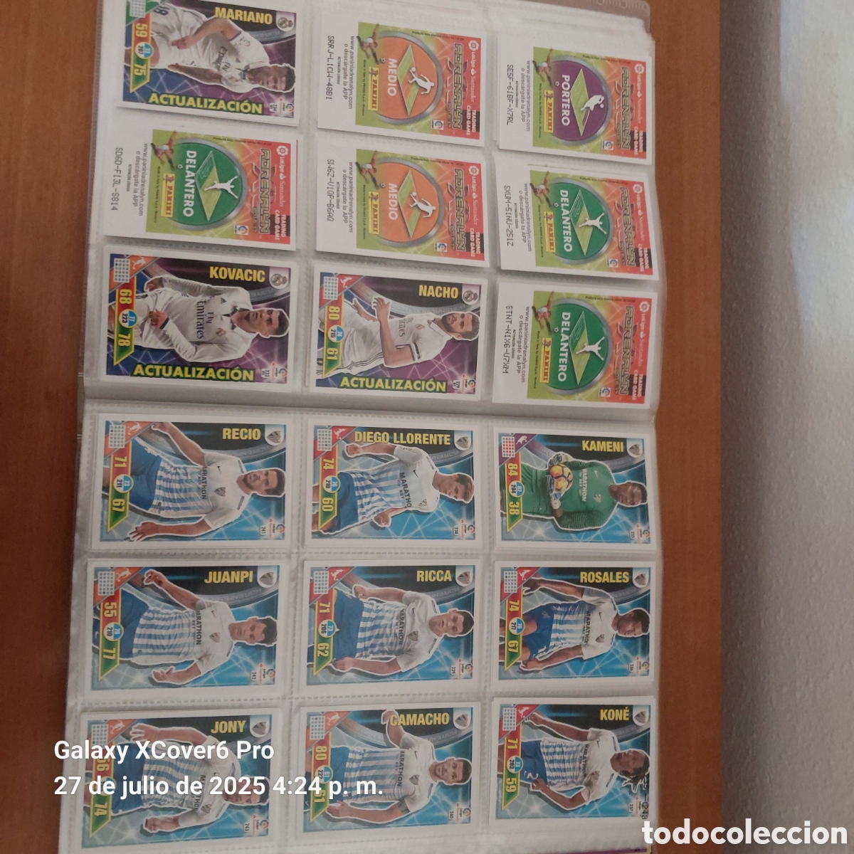 &Aacute;lbum de f&uacute;tbol completo: Adrenalyn 16 17 completa - Foto 10