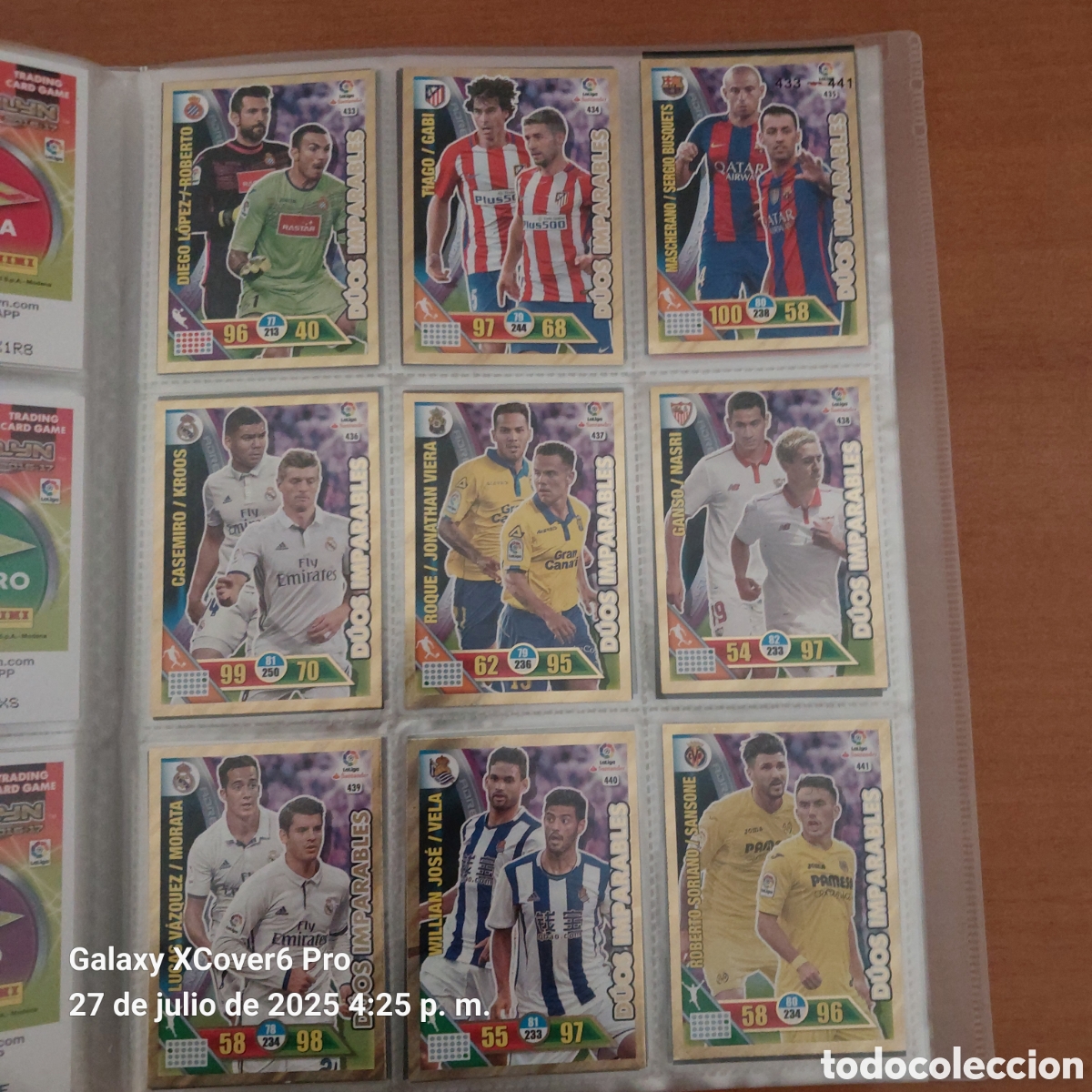 &Aacute;lbum de f&uacute;tbol completo: Adrenalyn 16 17 completa - Foto 19