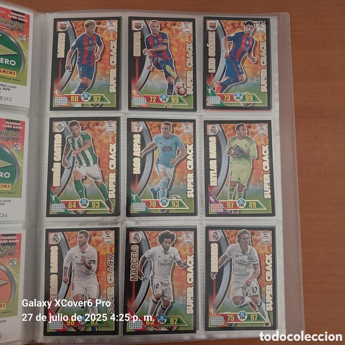 &Aacute;lbum de f&uacute;tbol completo: Adrenalyn 16 17 completa - Foto 21