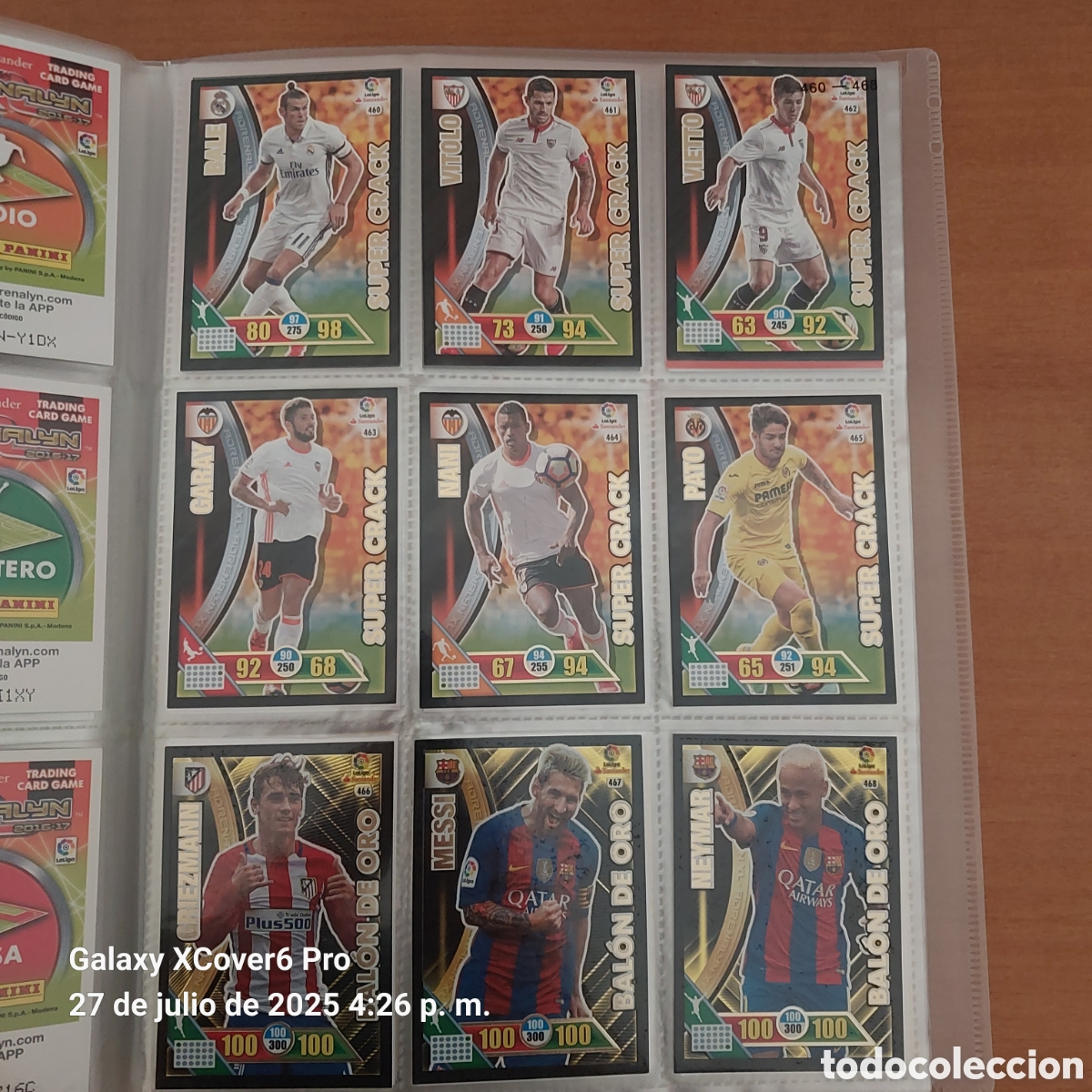 &Aacute;lbum de f&uacute;tbol completo: Adrenalyn 16 17 completa - Foto 22