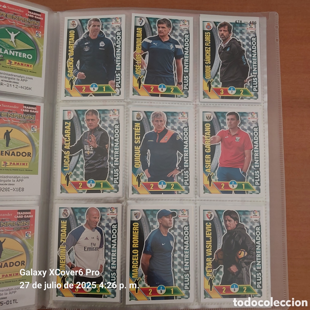 &Aacute;lbum de f&uacute;tbol completo: Adrenalyn 16 17 completa - Foto 24