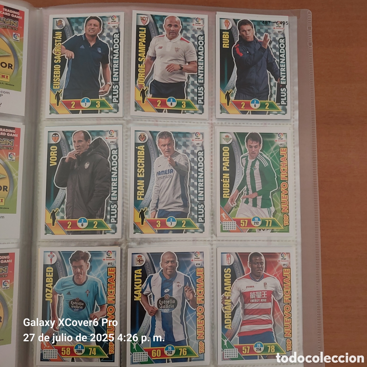 &Aacute;lbum de f&uacute;tbol completo: Adrenalyn 16 17 completa - Foto 25
