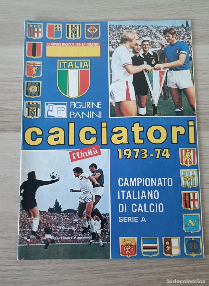 &Aacute;lbum de f&uacute;tbol completo: Album FACSIMIL CALCIATORI 1973 1974 Panini Serie A 73 74