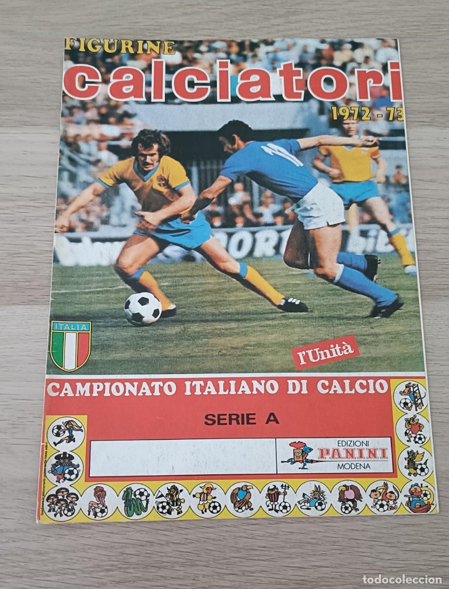 &Aacute;lbum de f&uacute;tbol completo: Album FACSIMIL CALCIATORI 1972 1973 Panini Serie A 72 73