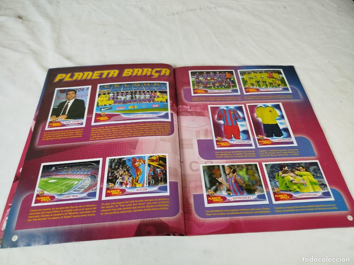 &Aacute;lbum de f&uacute;tbol completo: Super Bar&ccedil;a 2005 2006 - Foto 3