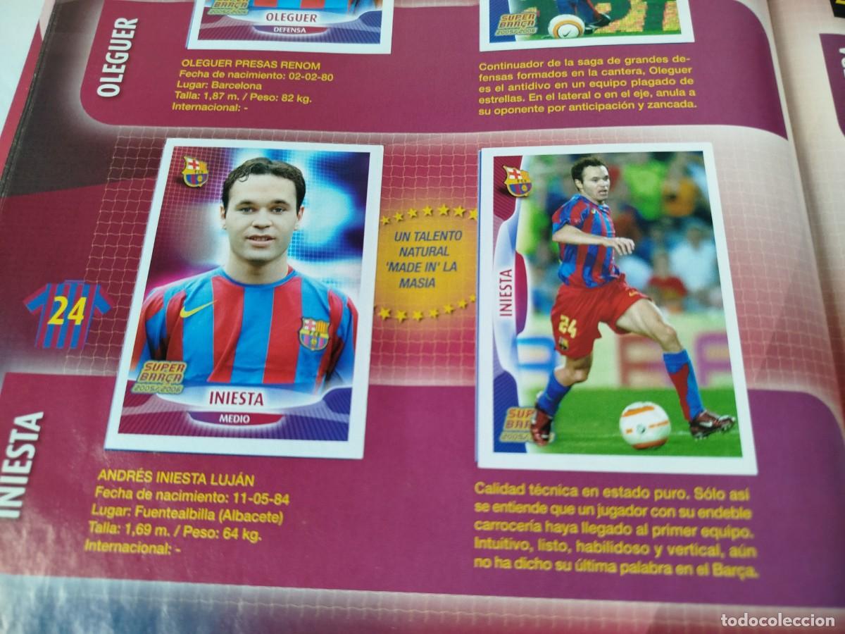 &Aacute;lbum de f&uacute;tbol completo: Super Bar&ccedil;a 2005 2006 - Foto 11