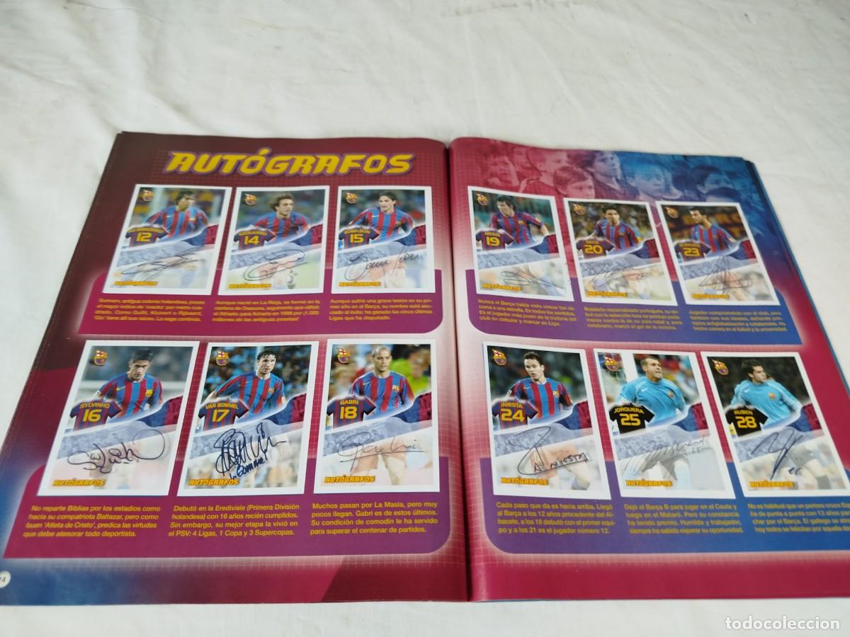 &Aacute;lbum de f&uacute;tbol completo: Super Bar&ccedil;a 2005 2006 - Foto 27