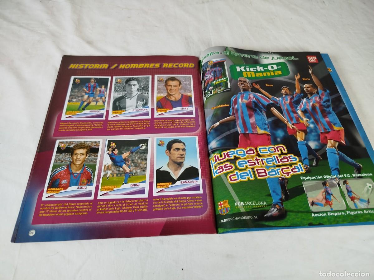 &Aacute;lbum de f&uacute;tbol completo: Super Bar&ccedil;a 2005 2006 - Foto 28
