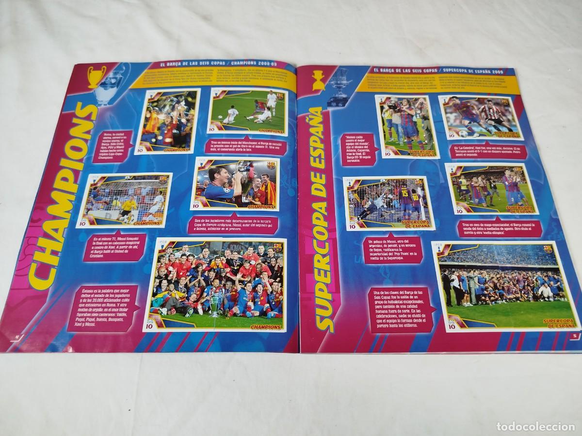 &Aacute;lbum de f&uacute;tbol completo: El bar&ccedil;a de las seis copas - Foto 3
