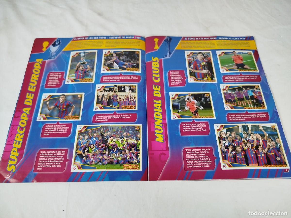 &Aacute;lbum de f&uacute;tbol completo: El bar&ccedil;a de las seis copas - Foto 4
