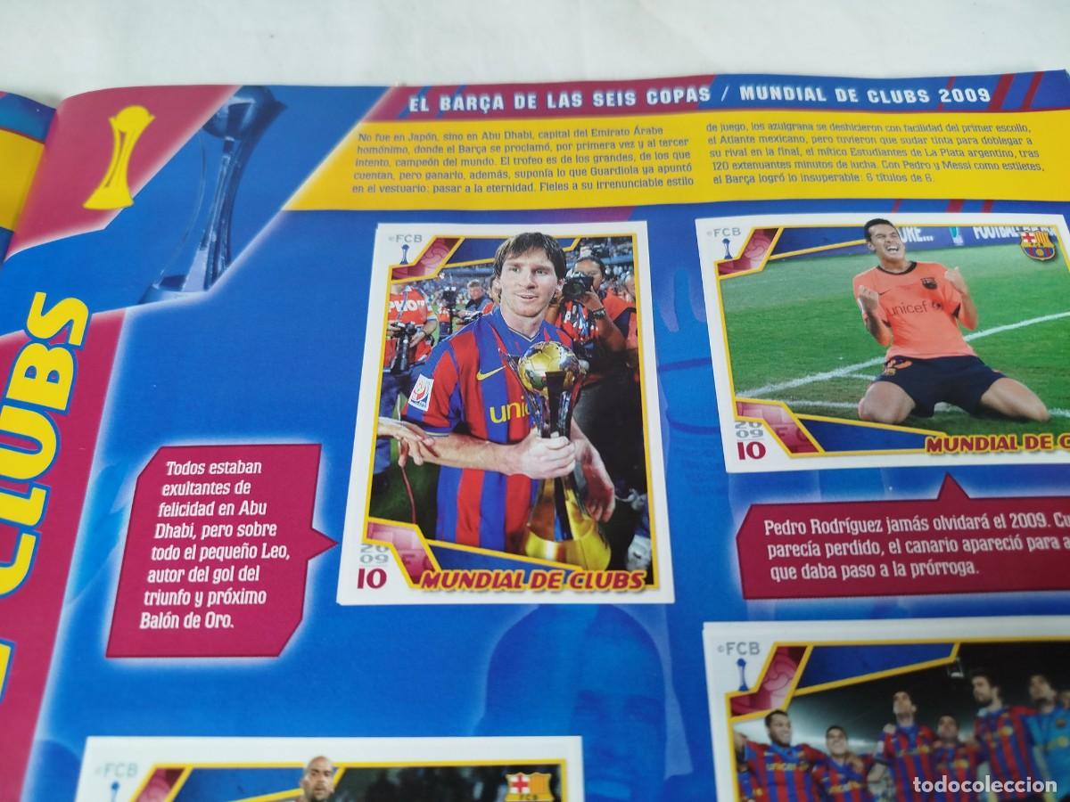 &Aacute;lbum de f&uacute;tbol completo: El bar&ccedil;a de las seis copas - Foto 5