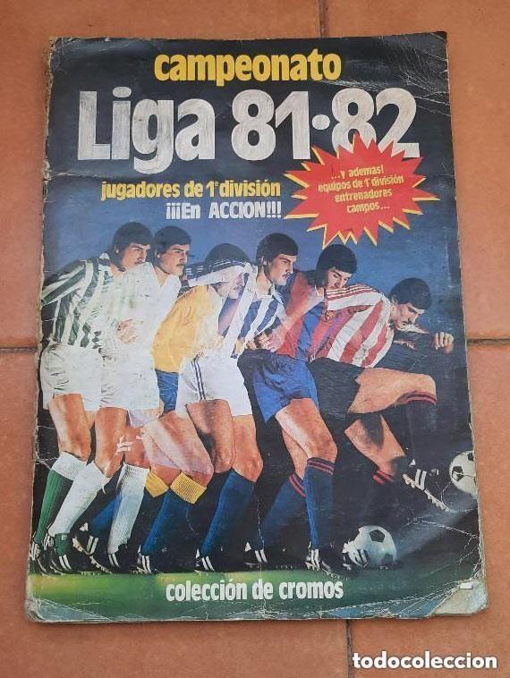 Album de football complet: Album de cromos futbol 1981 - 1982 ediciones este 81/82 COMPLETO con colocas dificiles