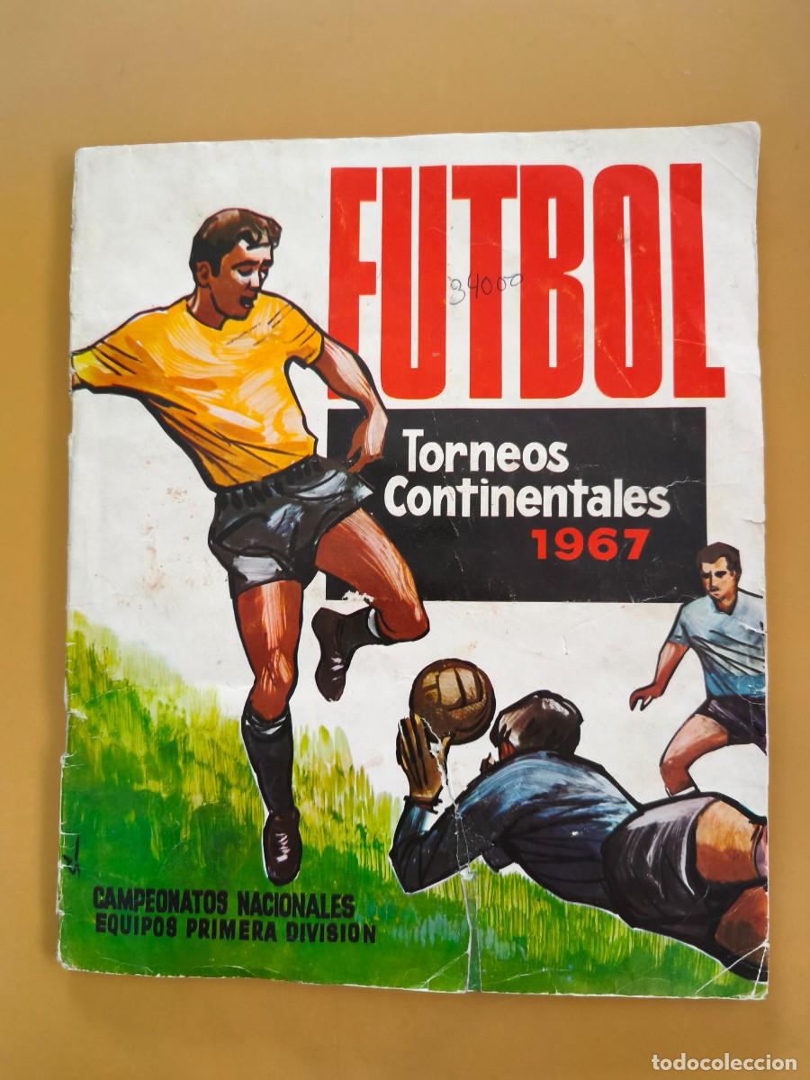 Caderneta de futebol completa: futbol torneos continentales 1967, liga