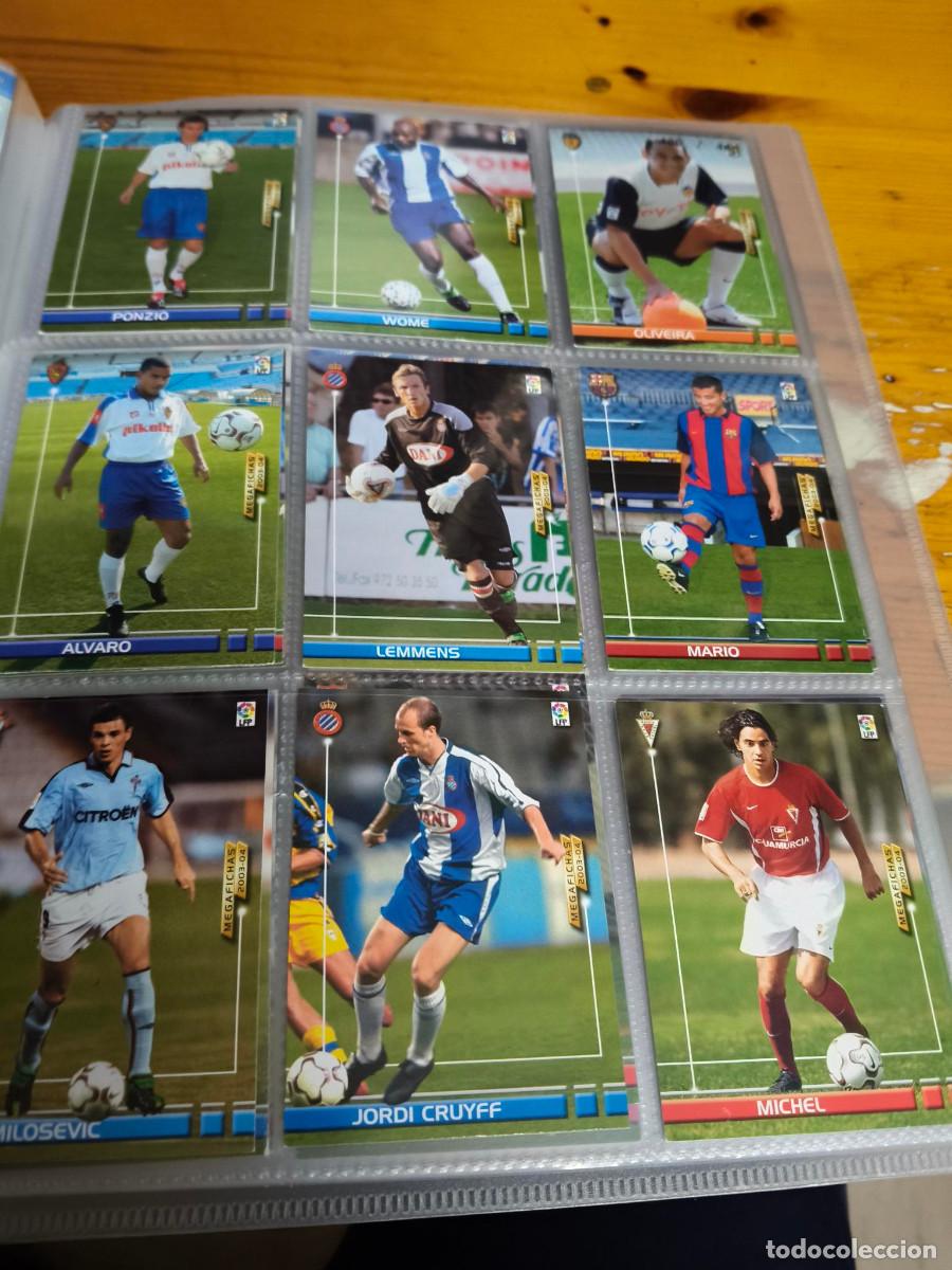 &Aacute;lbum de f&uacute;tbol completo: Megafichas 2003-2004 coleccion completa - Foto 3