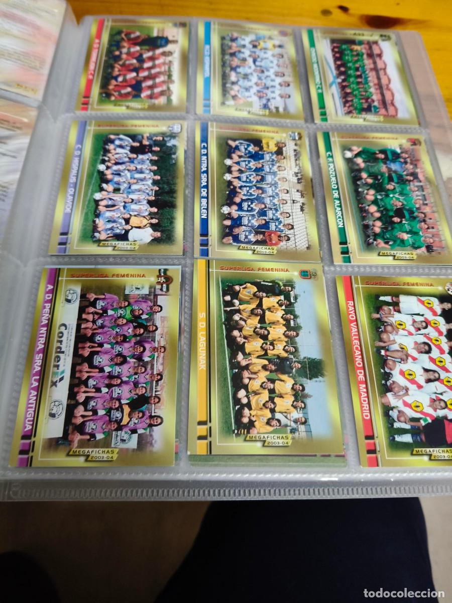 &Aacute;lbum de f&uacute;tbol completo: Megafichas 2003-2004 coleccion completa - Foto 5