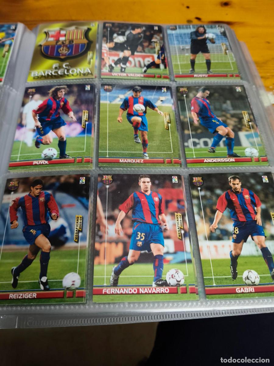 &Aacute;lbum de f&uacute;tbol completo: Megafichas 2003-2004 coleccion completa - Foto 8