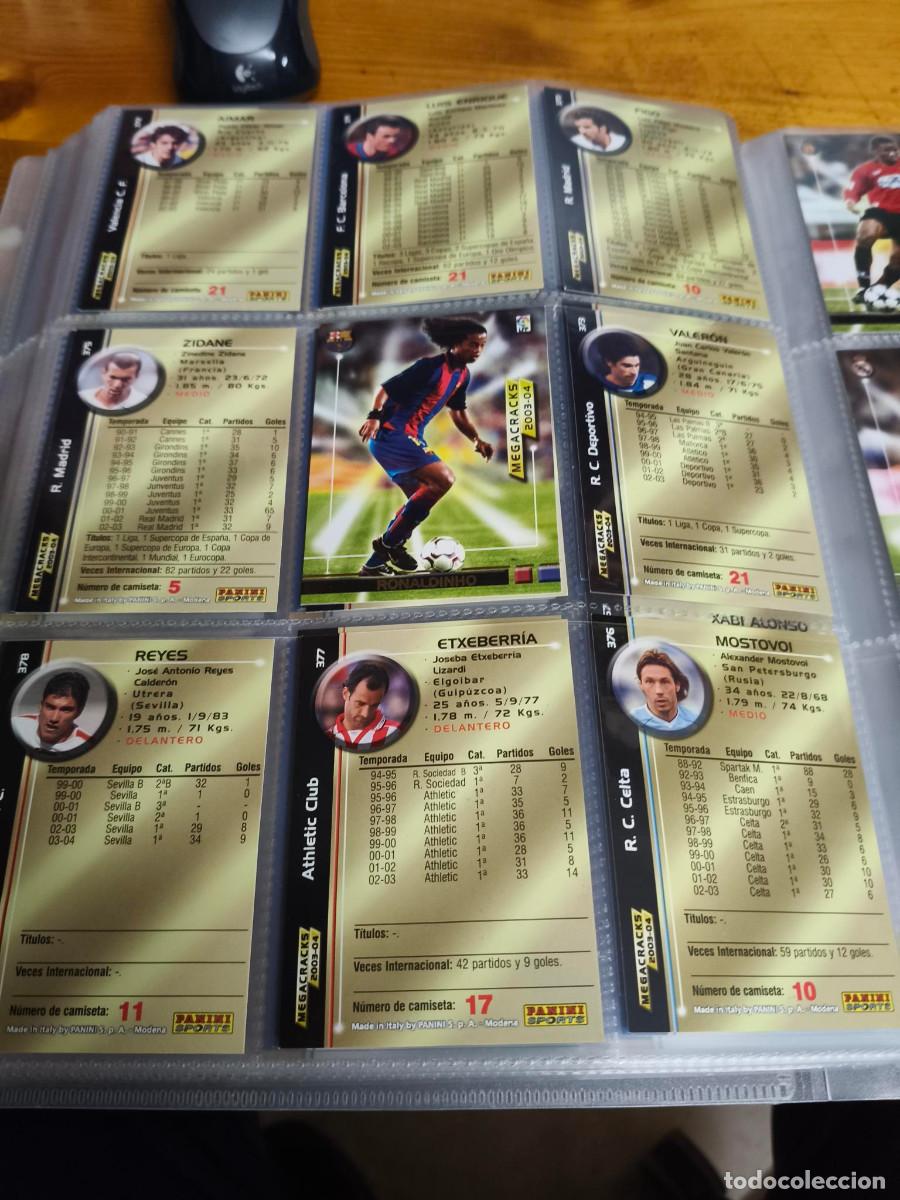 &Aacute;lbum de f&uacute;tbol completo: Megafichas 2003-2004 coleccion completa - Foto 9