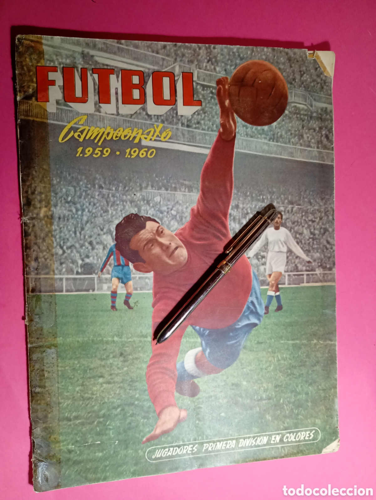 &Aacute;lbum de f&uacute;tbol completo: FUTBOL CAMPEONATO 1959 1960 ALBUM COMPLETO JUGADORES PRIMERA DIVISI&Oacute;N EN COLORES EDICIONES FERCA