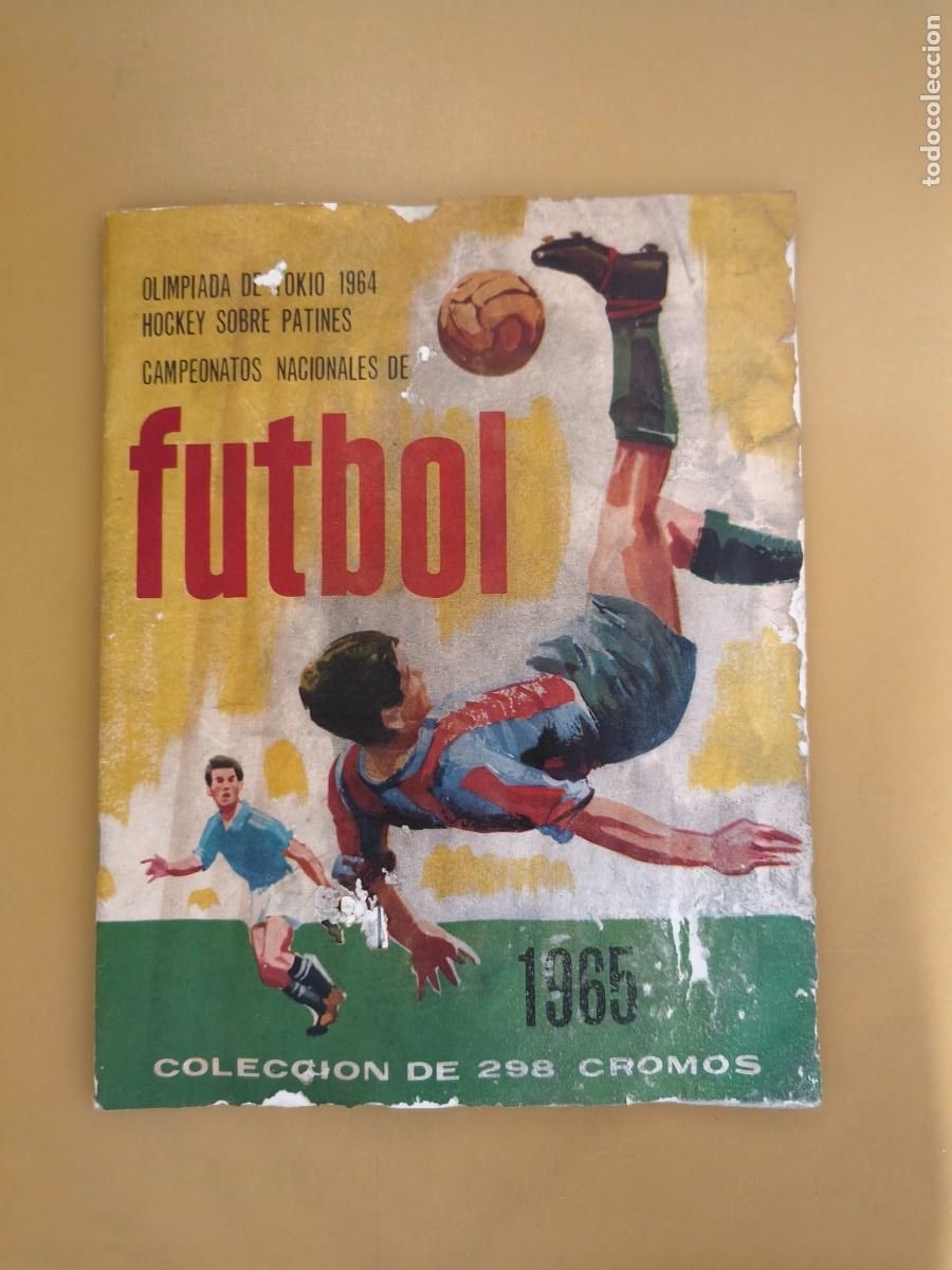 Album de football complet: campeonatos futbol 1965
