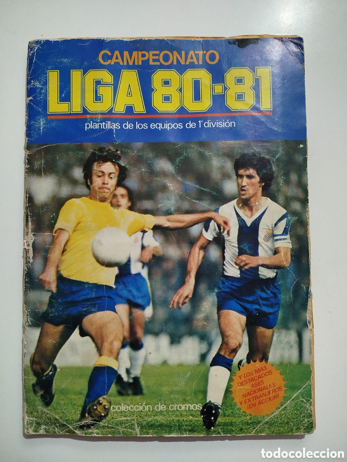 Complete Football Album: ALBUM FUTBOL LIGA 80-81 COMPLETO