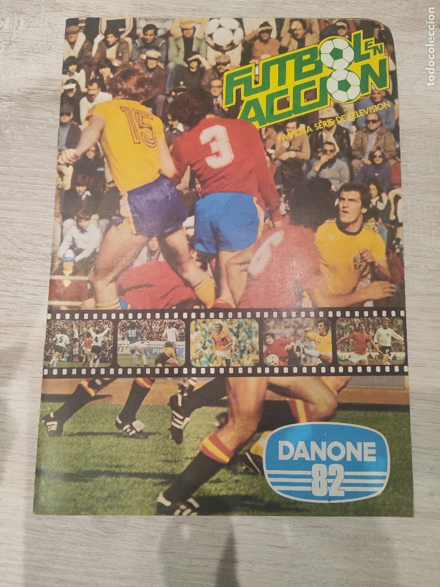 &Aacute;lbum di calcio completo: Album cromos Futbol en Accion Mundial 82