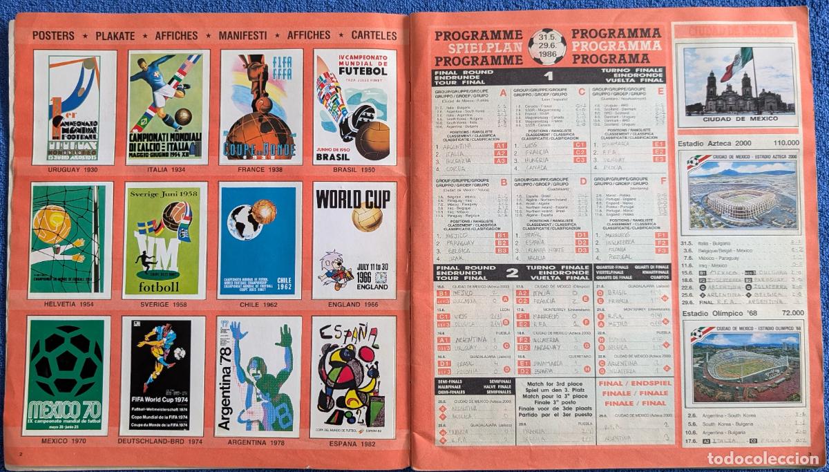 &Aacute;lbum de f&uacute;tbol completo: M&eacute;xico 86 - Panini &iexcl;Completo! - Foto 3