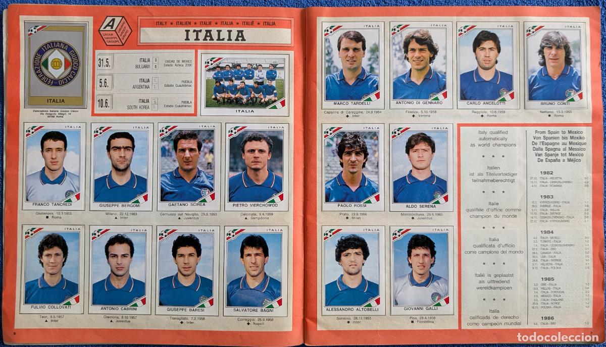 &Aacute;lbum de f&uacute;tbol completo: M&eacute;xico 86 - Panini &iexcl;Completo! - Foto 5