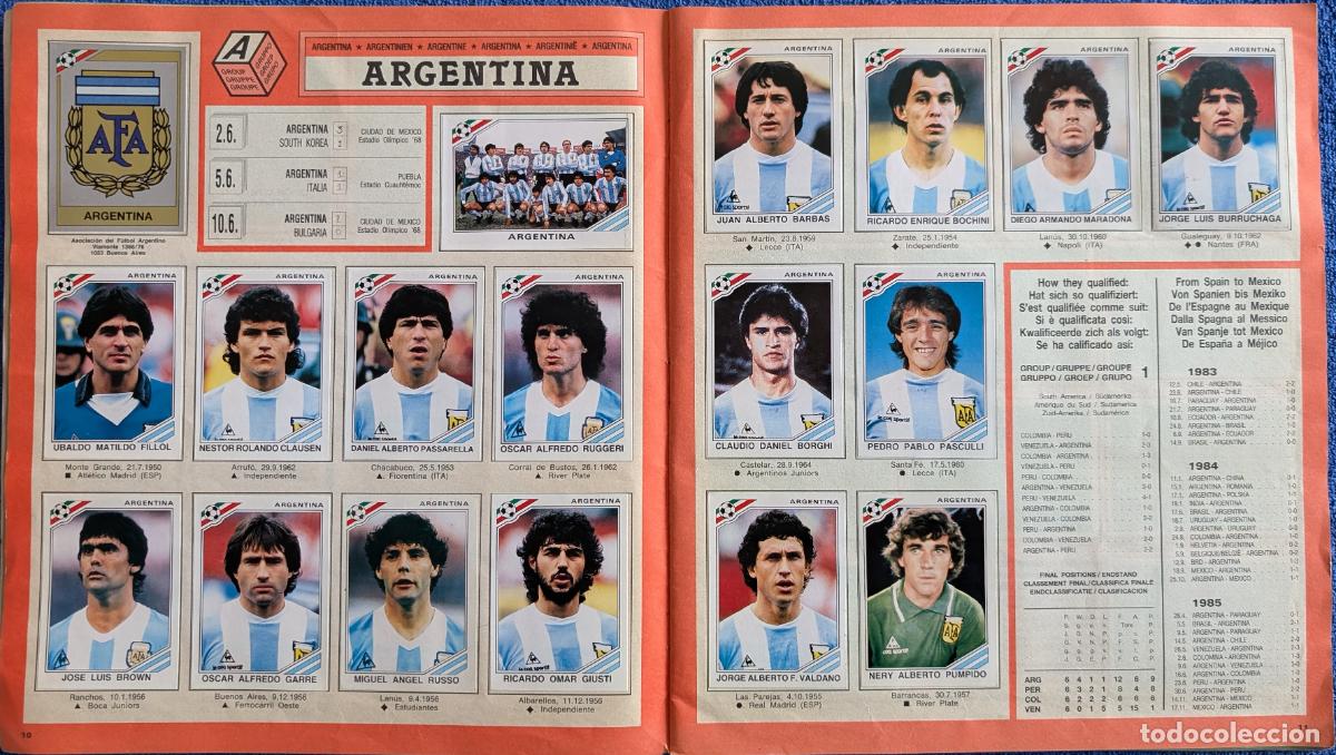 &Aacute;lbum de f&uacute;tbol completo: M&eacute;xico 86 - Panini &iexcl;Completo! - Foto 6