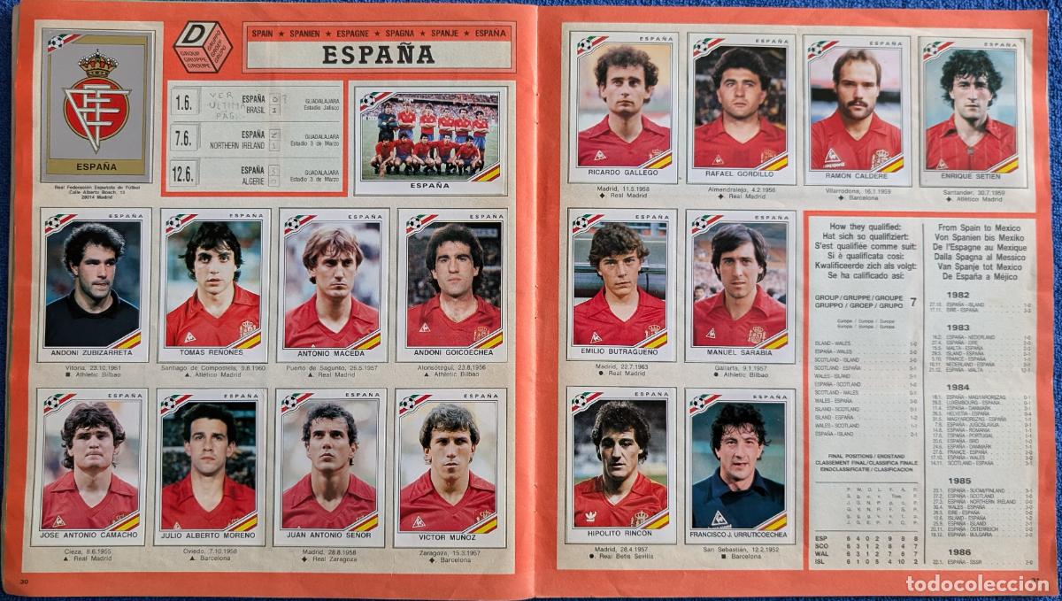 &Aacute;lbum de f&uacute;tbol completo: M&eacute;xico 86 - Panini &iexcl;Completo! - Foto 8