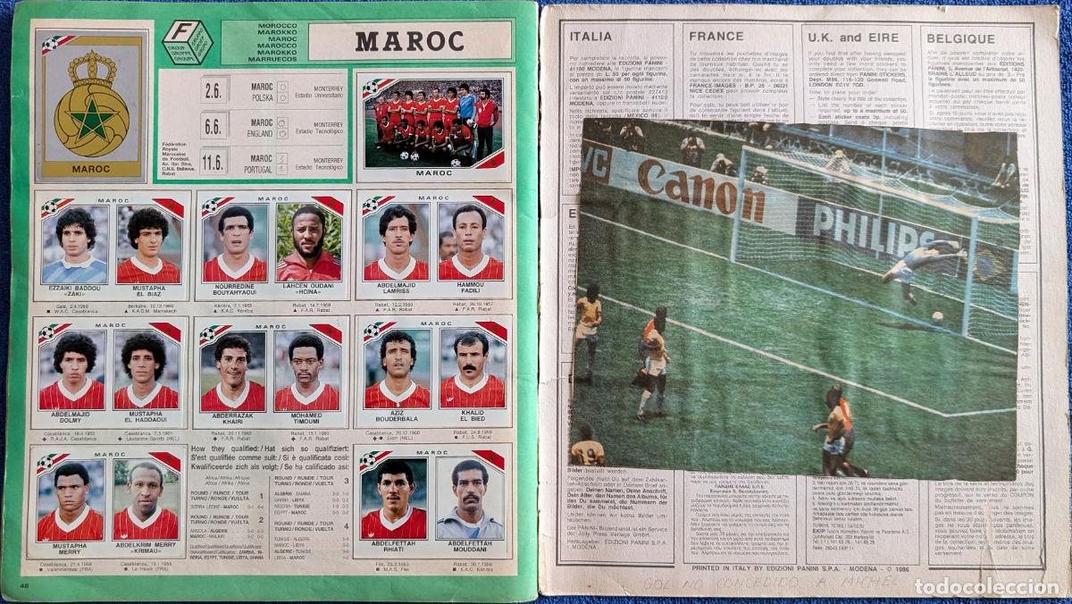 &Aacute;lbum de f&uacute;tbol completo: M&eacute;xico 86 - Panini &iexcl;Completo! - Foto 11