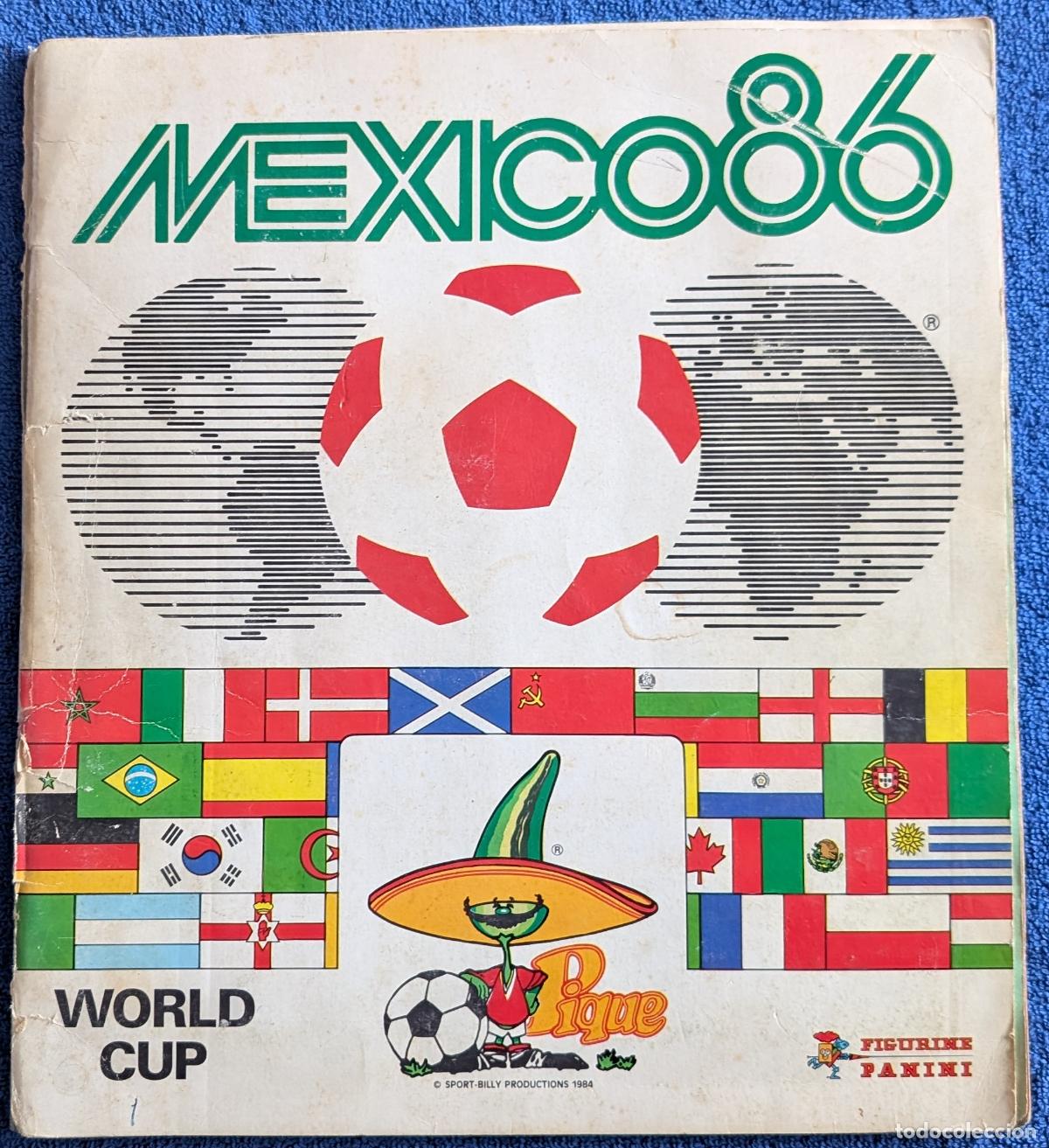 &Aacute;lbum de f&uacute;tbol completo: M&eacute;xico 86 - Panini &iexcl;Completo! - Foto 1