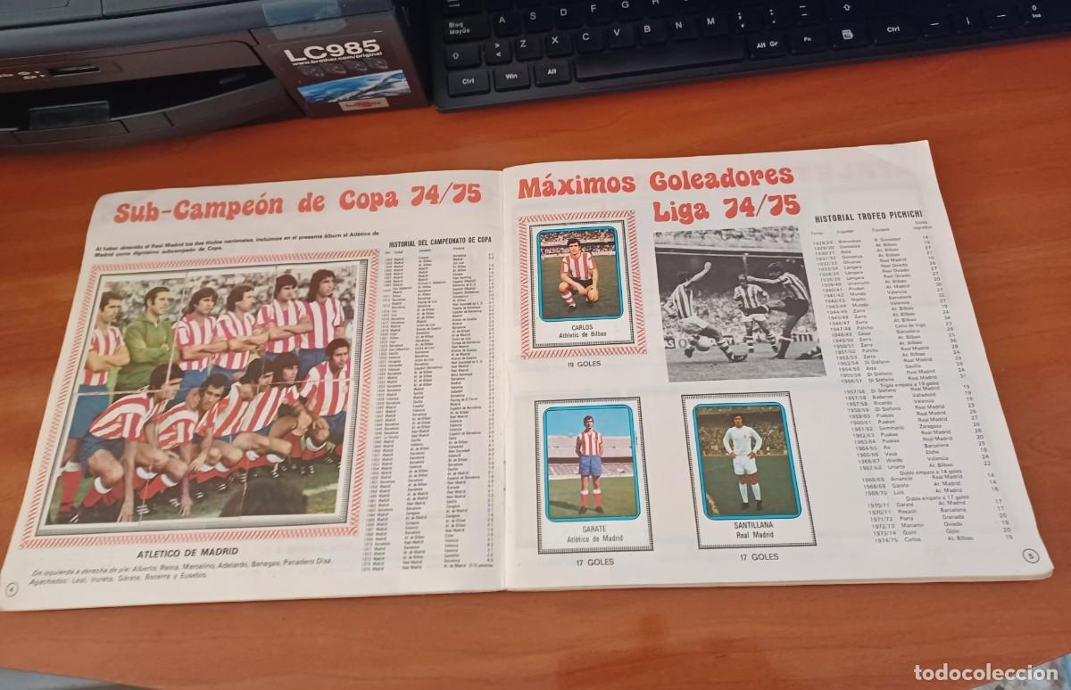 &Aacute;lbum de f&uacute;tbol completo: 75/76 EDICIONES VULCAN0 - Foto 4