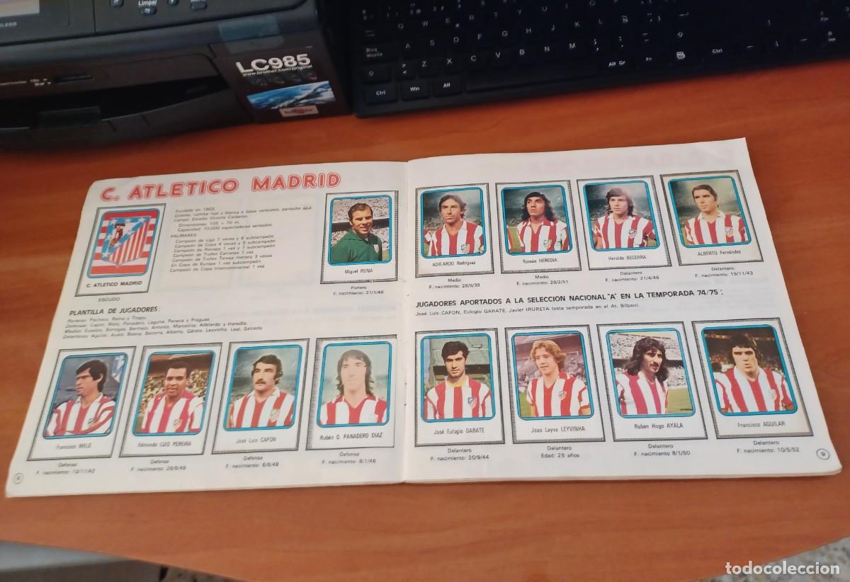 &Aacute;lbum de f&uacute;tbol completo: 75/76 EDICIONES VULCAN0 - Foto 6