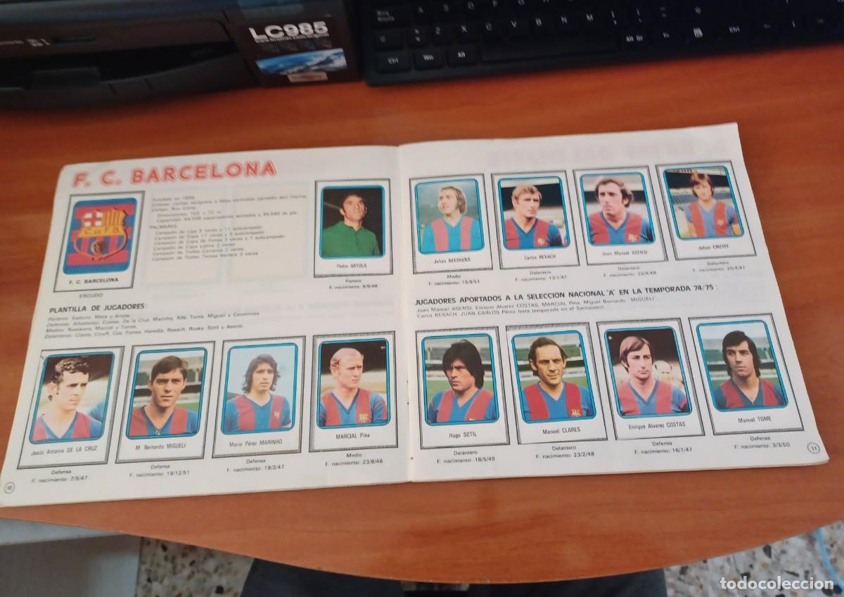 &Aacute;lbum de f&uacute;tbol completo: 75/76 EDICIONES VULCAN0 - Foto 7